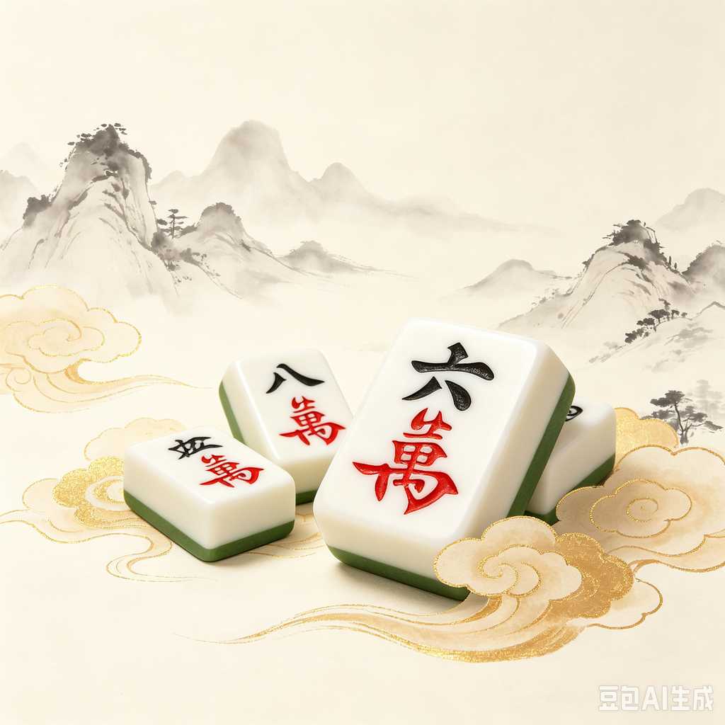 new color mahjong set arrival