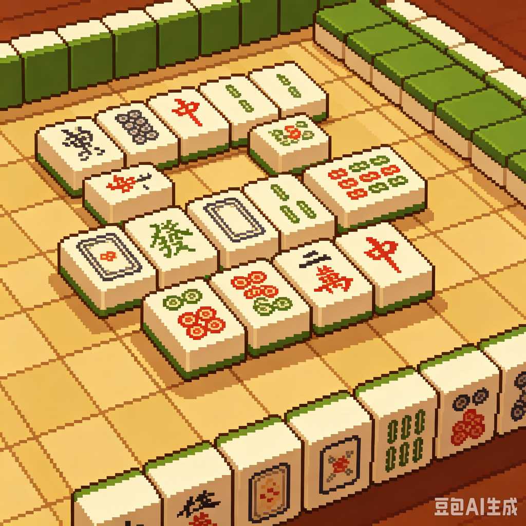 mahjong tile bag